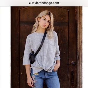 Taylor and Sage top